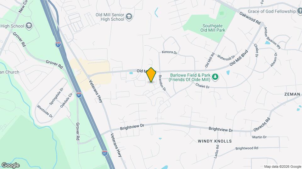 8435 Norwood Dr Map and Location Details
