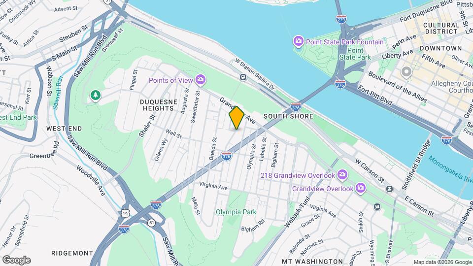 145 Meridan St Map and Location Details