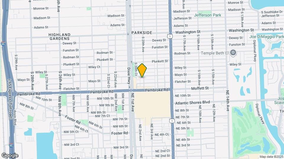 1510 S 20th Ave Map and Location Details