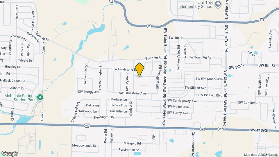 4303 SW Brownstone Ave Map and Location Details