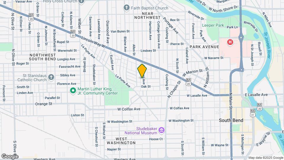 415 Sherman Ave Mapa y Detalles de la Ubicación