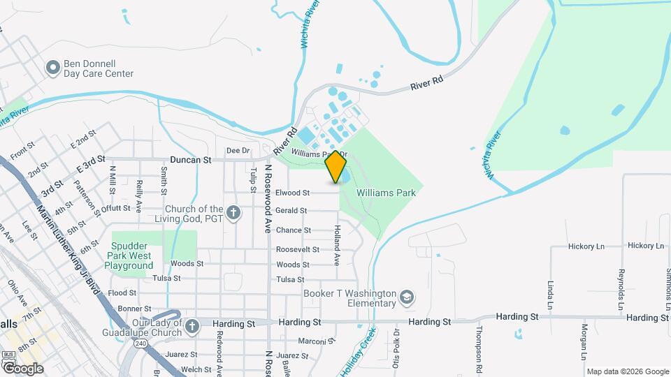 850 Elwood St Map and Location Details