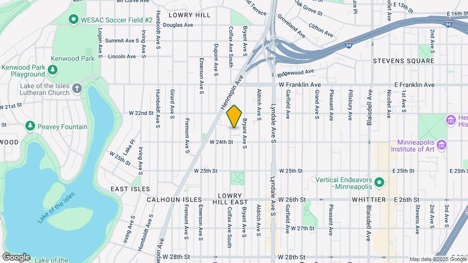 2307 Colfax Ave S Mapa y Detalles de la Ubicación