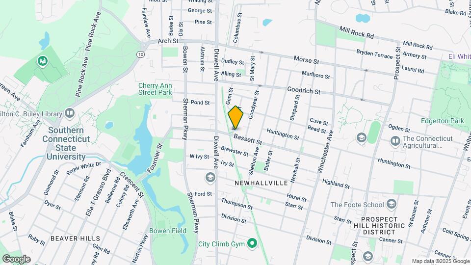 197 Bassett St, Unit 1 Map and Location Details