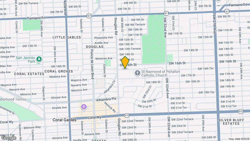 3622 SW 16th Ter Map and Location Details