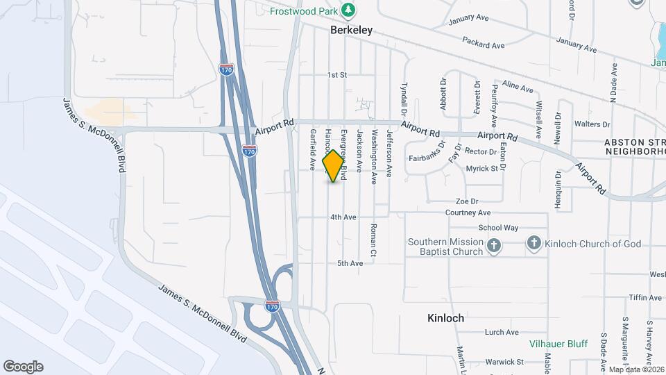 6042 Hancock Ave Mapa y Detalles de la Ubicación