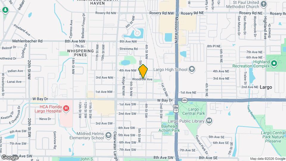 413 Woodrow Ave, Unit 3 Map and Location Details