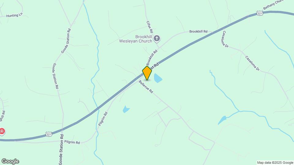 7821 Bellevue Rd Map and Location Details