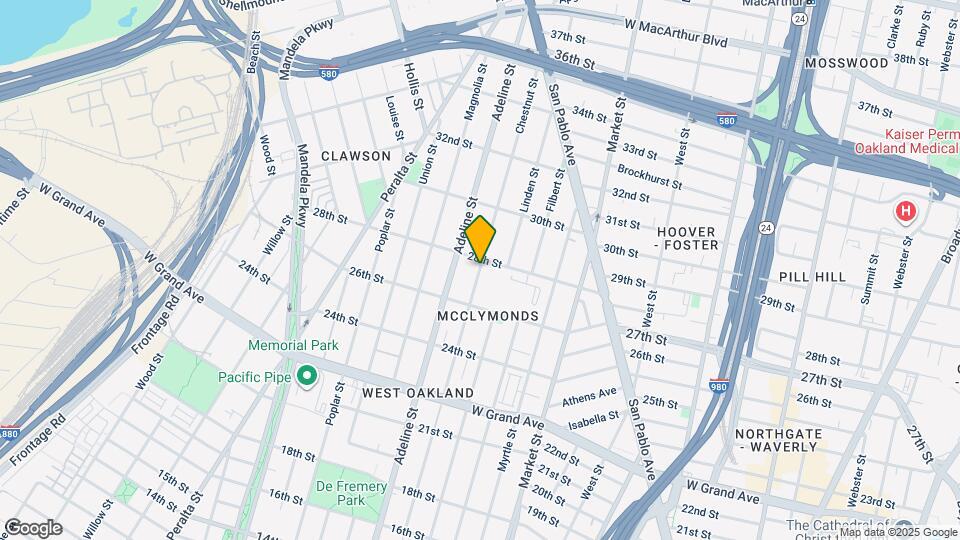 2731 Chestnut St Mapa y Detalles de la Ubicación