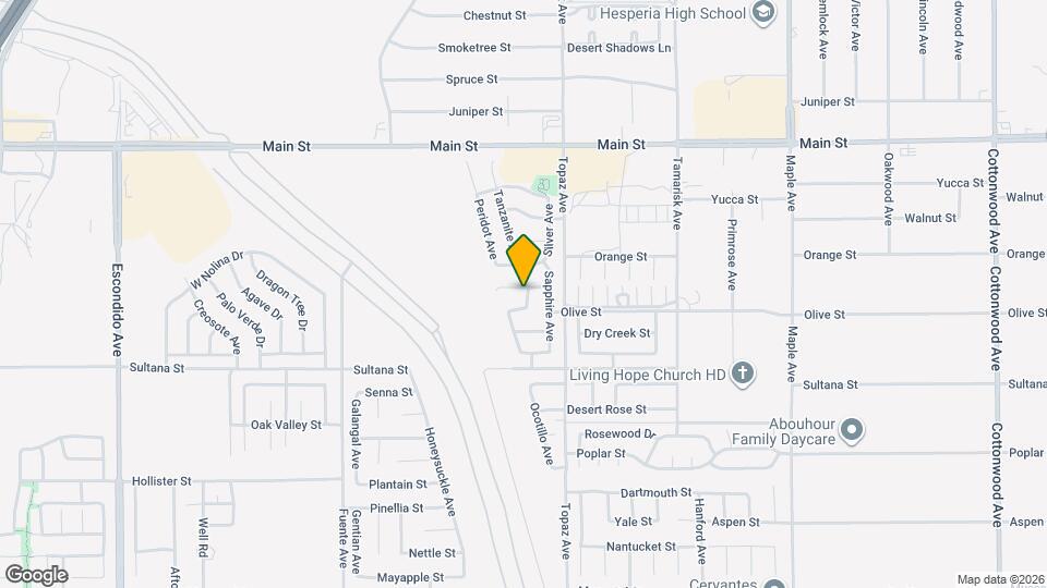 14031 Crystal St Map and Location Details