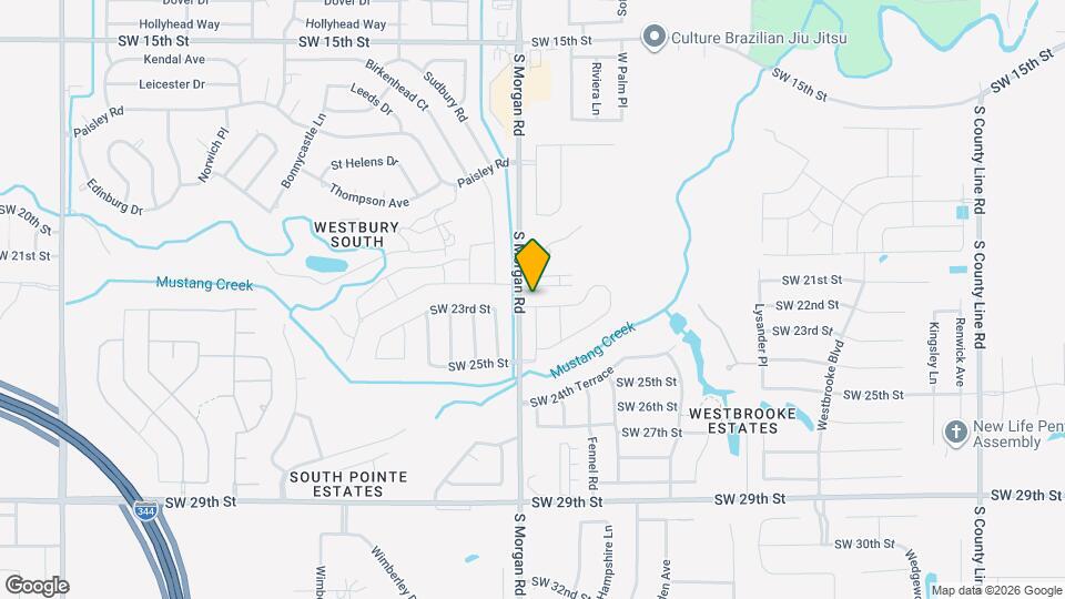 9741 SW 23rd St Map and Location Details