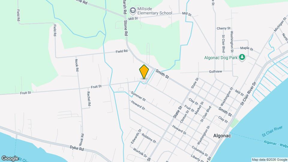 1500 Fruit St Map and Location Details