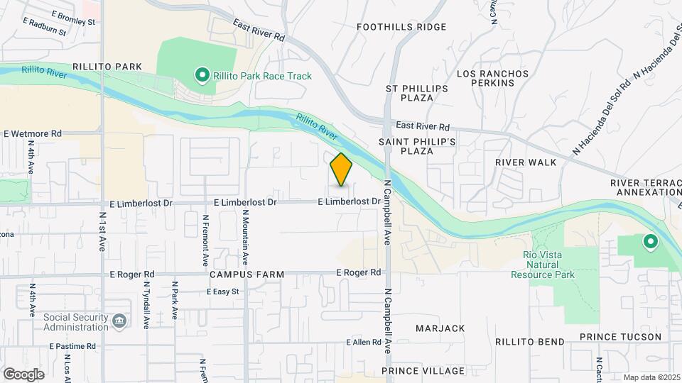4203 N River Grove Cir, Unit 101 Mapa y Detalles de la Ubicación