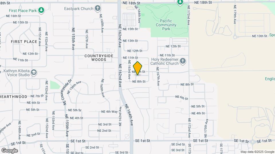 16403 NE 9th Way Map and Location Details