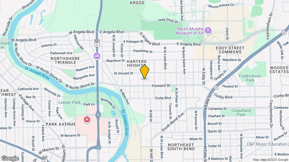 1012 N Lawrence St Map and Location Details