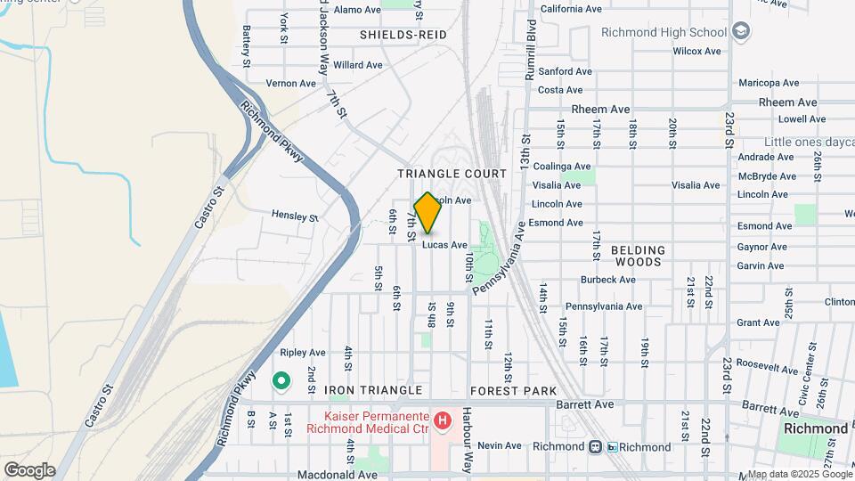 731 Lucas Ave, Unit Studio Map and Location Details