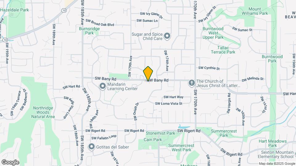 17612 SW Bany Rd Map and Location Details