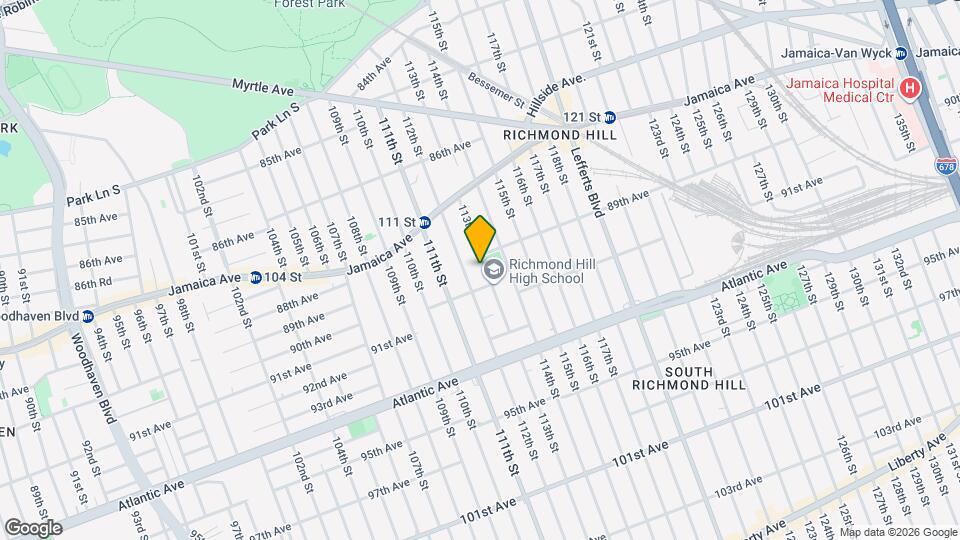 89-14 113th St Map and Location Details