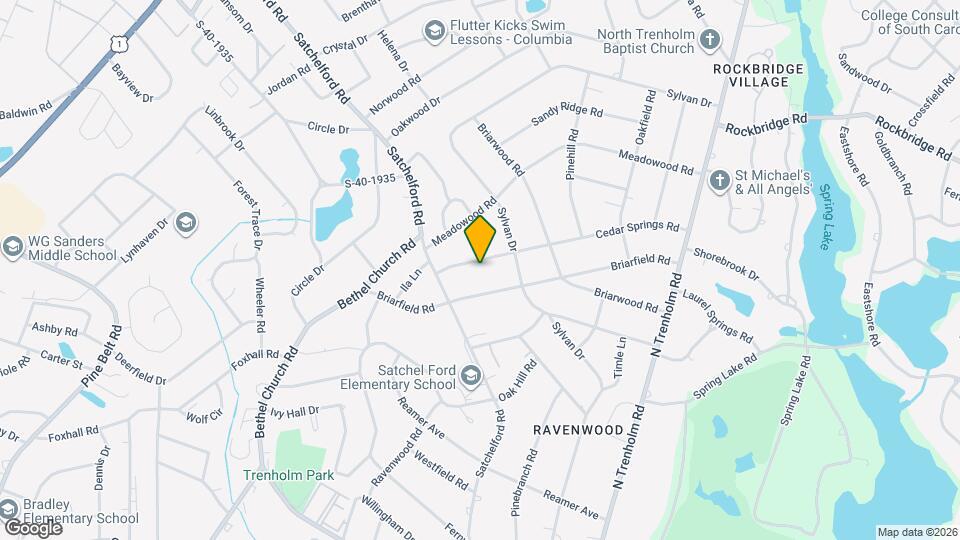 4720 Cedar Springs Rd Map and Location Details