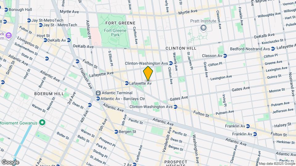 50 Greene Ave Map and Location Details