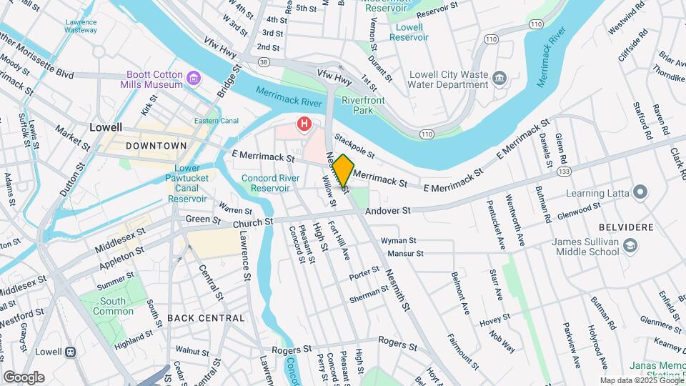 43 Nesmith St-Unit -4 Map and Location Details