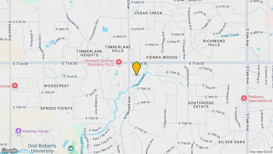 7116 S Indianapolis Ave Mapa y Detalles de la Ubicación