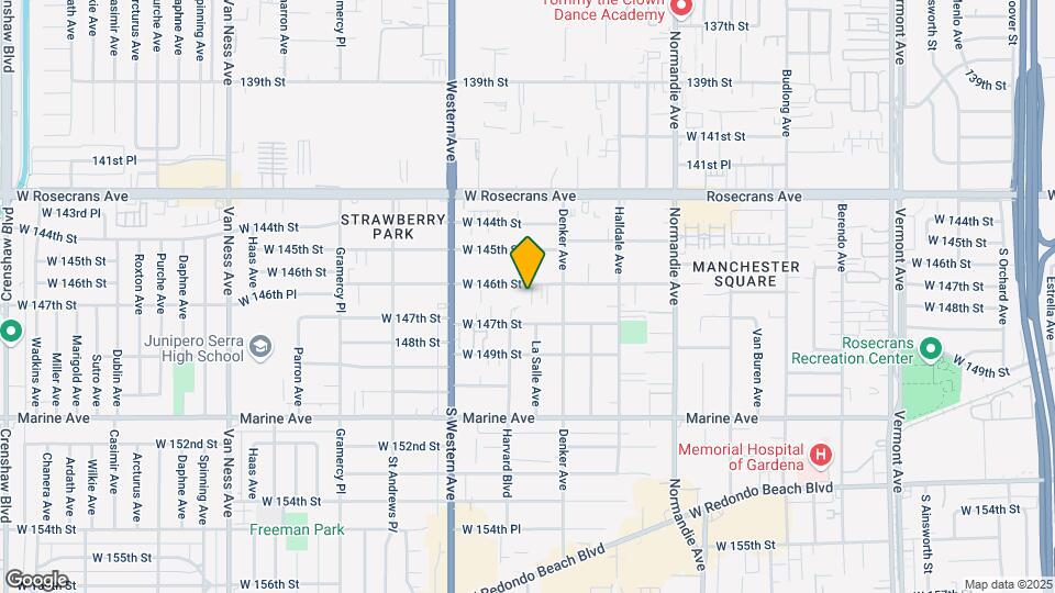 1642 W 146th St Map and Location Details