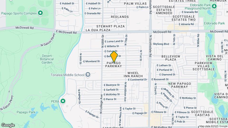 6902 E Latham St Map and Location Details
