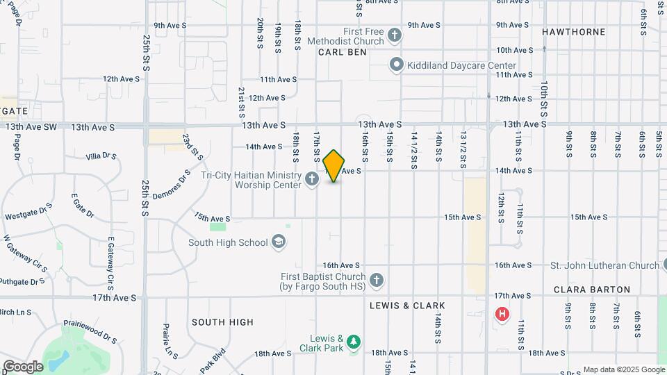1417 16 1/2 St S, Unit 1419 Mapa y Detalles de la Ubicación