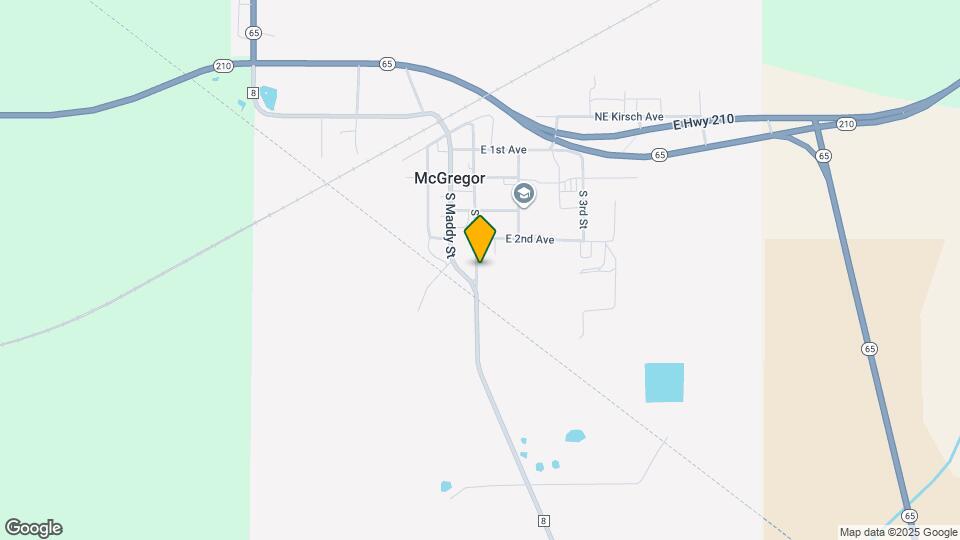 166 S 1st St Map and Location Details