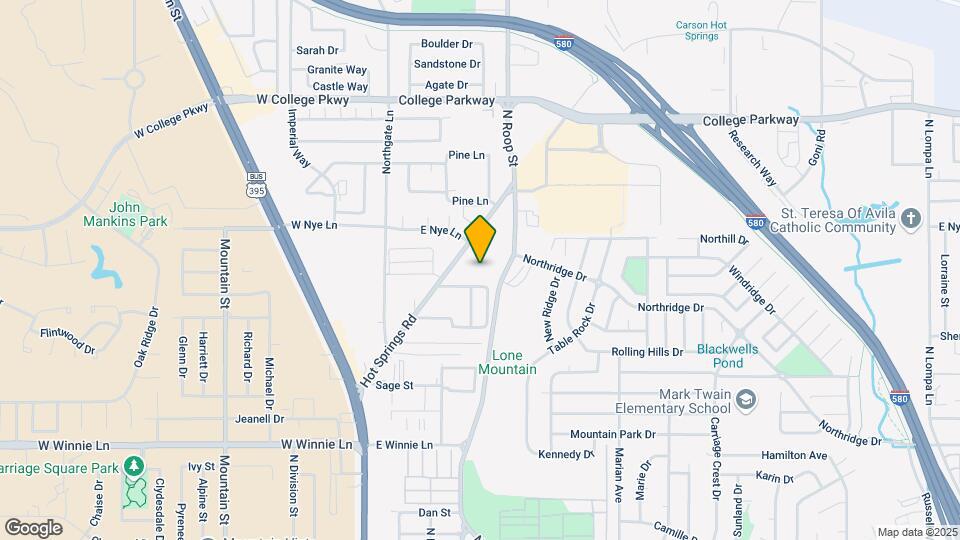 Sierra Springs Apartments Map and Location Details