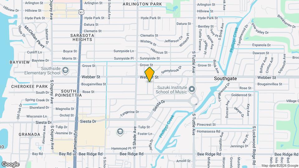 2827 Marshall Dr Mapa y Detalles de la Ubicación