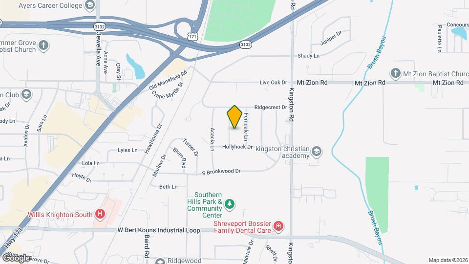 8921 Sweetbriar Ln Map and Location Details