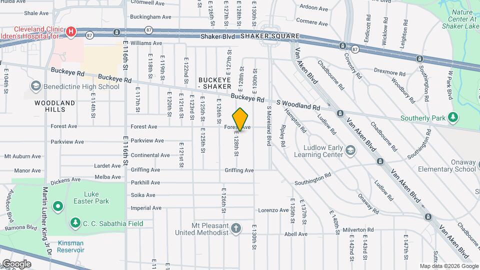 2987 E 128th St, Unit 1 Mapa y Detalles de la Ubicación