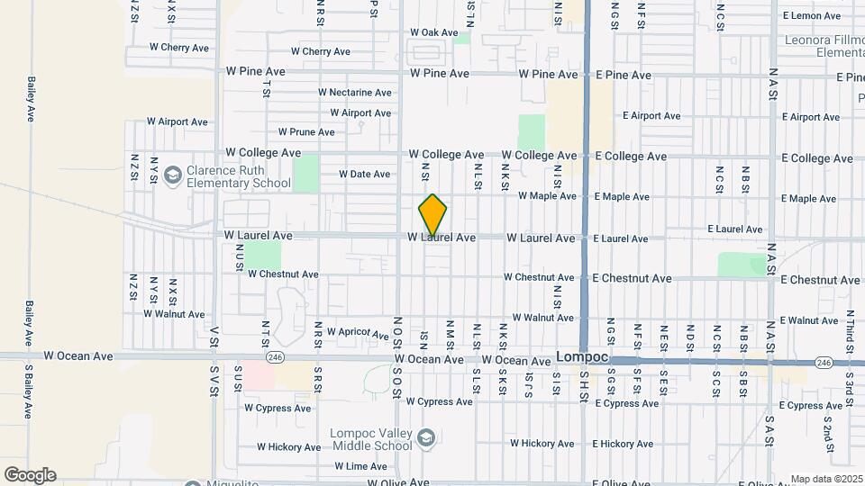 Laurel Townhome Apartments Map and Location Details