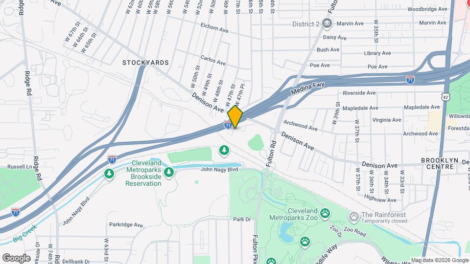 3735 W 47th Pl Mapa y Detalles de la Ubicación