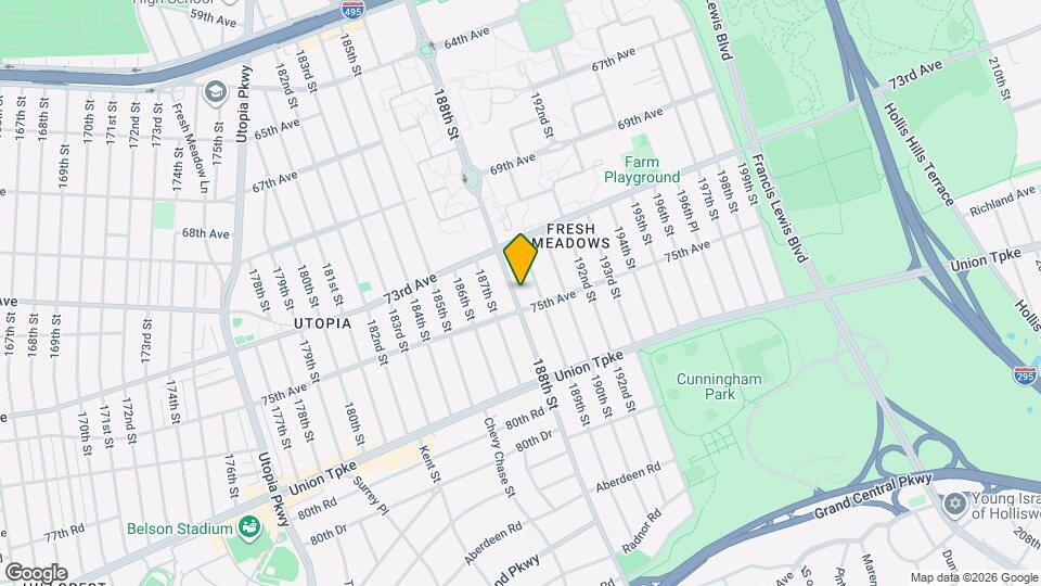 73-49 188th St Map and Location Details