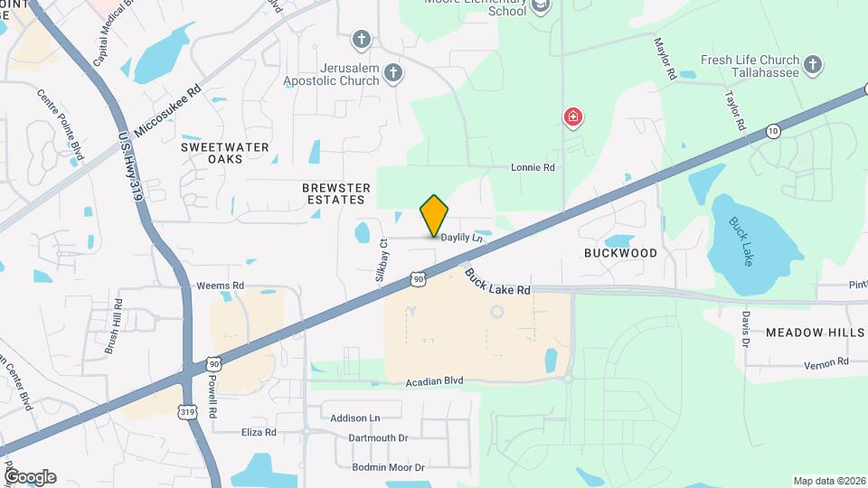 3507 Daylily Ln Map and Location Details