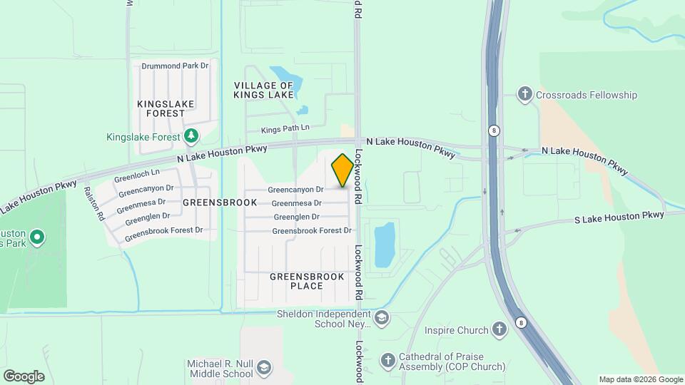 12530 Greencanyon Dr Map and Location Details