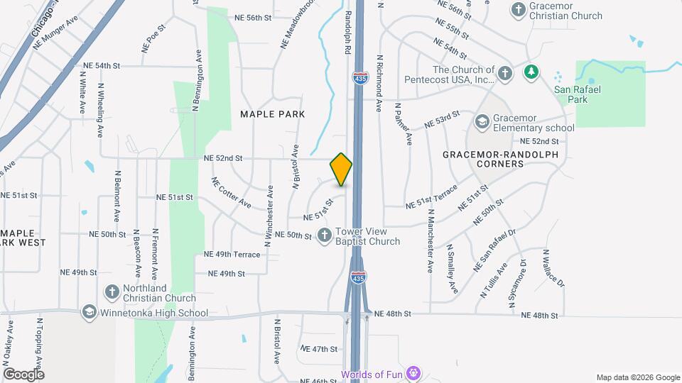 7334 NE 51st St Mapa y Detalles de la Ubicación