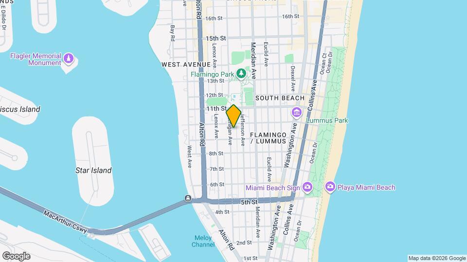 937 Michigan Ave Map and Location Details