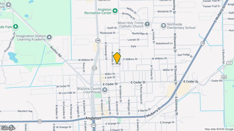 309 Ryan St Map and Location Details