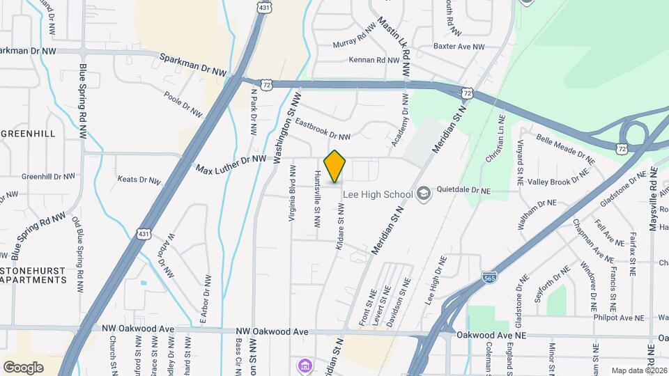 304 Wind Ave NW Map and Location Details