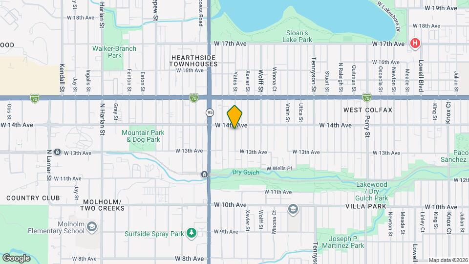 1370 Yates St Map and Location Details