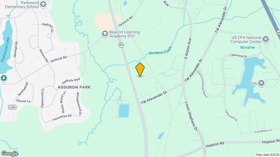 1241 Citadel Ave Map and Location Details