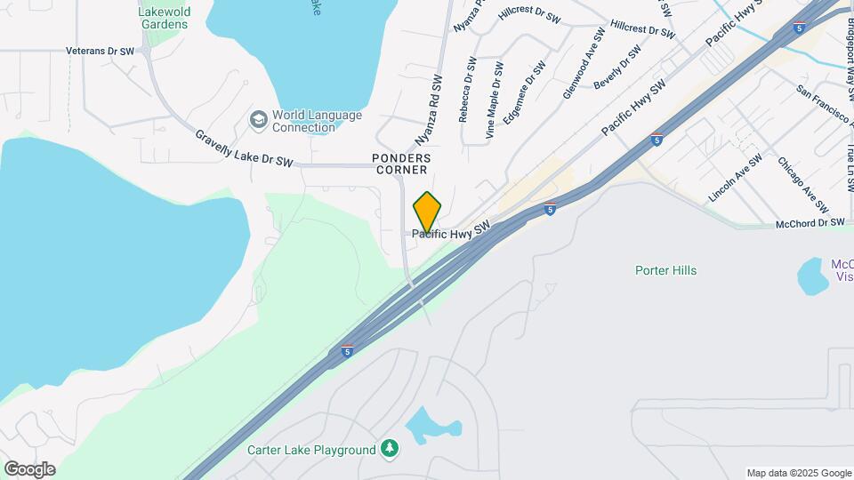 Gravelly Lake Townhomes Map and Location Details