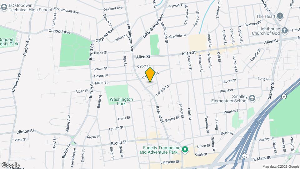 20 Ward St, Unit Second Floor Map and Location Details