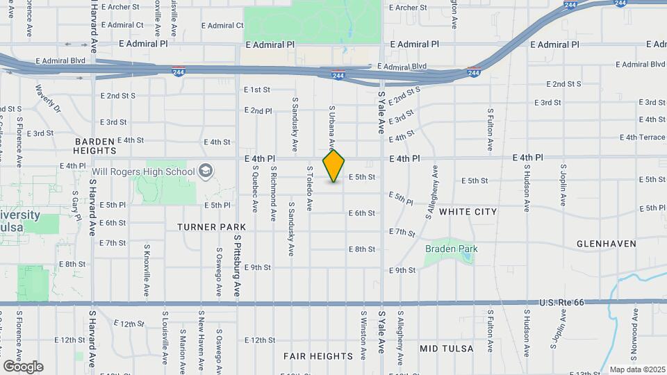 4533 E 5th Pl Map and Location Details