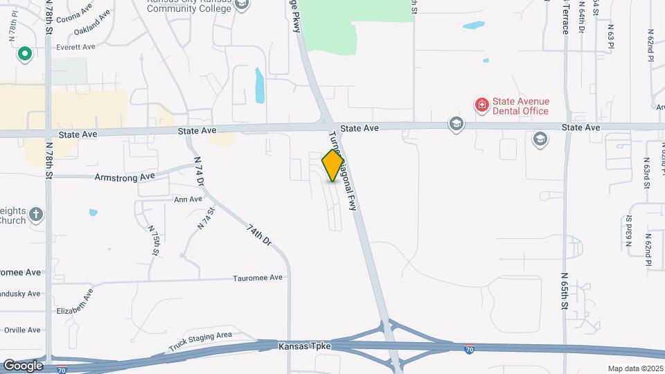 824 N 70th St Map and Location Details