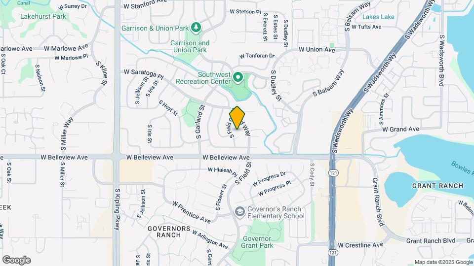 4982 S Field Ct Map and Location Details